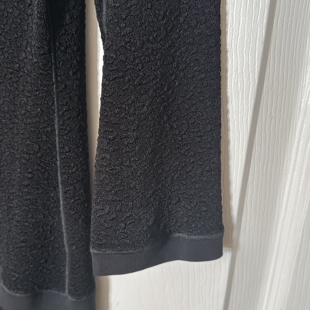 Eva Varro Black Cocktail Mini. Drop-waist. Swing skirt. Textured. Worn 1x. S. - Picture 7 of 9
